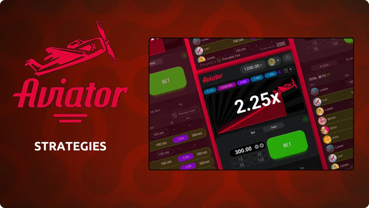 Online casino game strategies Aviator