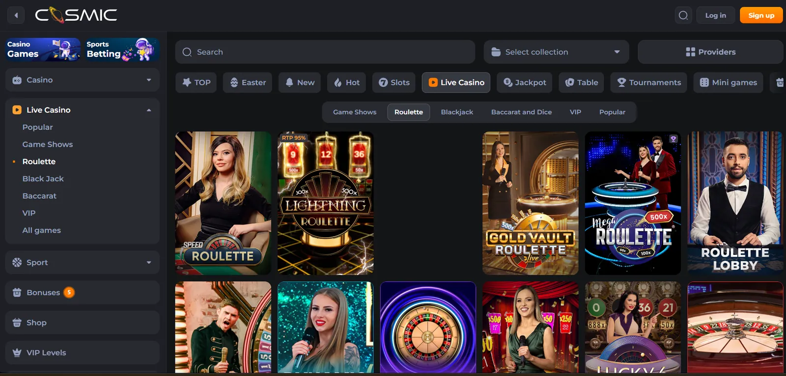 Best 2026 online casino roulette 2026 CosmicSlot